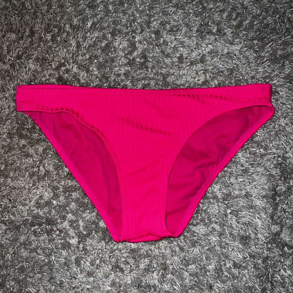 Pink bikini bottom
